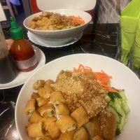 Grand bo bun with tofu and soy sauce rather than fish sauce   at Mr Mai VietNam Food in Luxembourg City