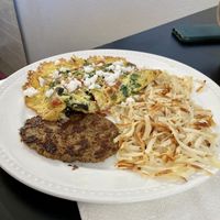 Greek Omelet, 100% Vegan  at Lily's Herbs & More in Indialantic