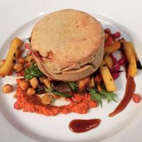 Winter Christmas pie  at Sky Apple Cafe in Newcastle Upon Tyne