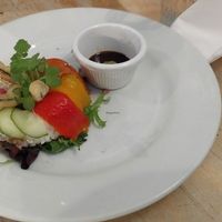 sushi donut  at Sky Apple Cafe in Newcastle Upon Tyne