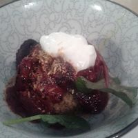 Beetroot poriyal at Sky Apple Cafe in Newcastle Upon Tyne