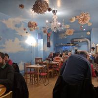 Inside of Cafe at Sky Apple Cafe in Newcastle Upon Tyne