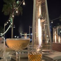 Outdoor seating   at Serẽa Coastal Cuisine in Coronado