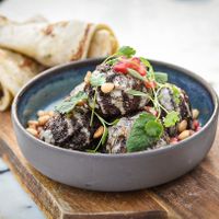 Mushroom Kofta at Serẽa Coastal Cuisine in Coronado