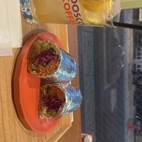 Vegan Burito and Lemonade  at Dosco Coffee ドスココーヒー in Hiroshima
