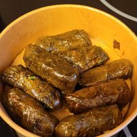 Warak Inab (gefüllte Weinblätter) at Hallo Beirut in Zurich