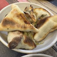 Spinach Fatayer  at Hallo Beirut in Zurich