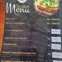  at The Jackfruit Vegan Cafe in Dikwella