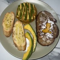 Vegan breakfast sampler  at La Isla in San Juan