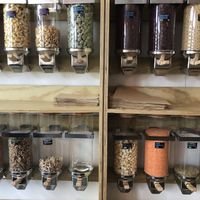 bulk grains and beans  at La Isla in San Juan