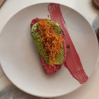  Breakfast vegan Tostada   at La Isla in San Juan