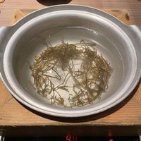 Seaweed broth  at On-Yasai in Hong Kong Island