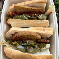 Vegan bbq sandwich  at Seitanic Jax in Jacksonville