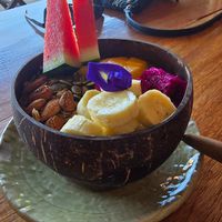 Chocolate bowl (very nice) at Lazy Bird in Koh Lanta