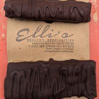 Twix (top) and Snickers (bottom) at Elli's Healthy Specialities in Crete