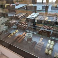 So many things, note that most chocolates and squares are by the 100g not unit so the prices are very reasonable at Elli's Healthy Specialities in Crete