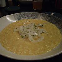 Vegan risotto #Veganuary at Shelter in Helsinki