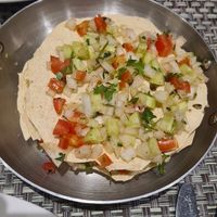 Masala papadum at Namaste India in Phnom Penh