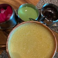 Mango lassi  at Namaste India in Phnom Penh