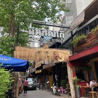 The lovely and quaint Bassac street  at Namaste India in Phnom Penh