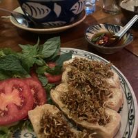 Lemongrass tofu   at Saigon Recipe in Bangkok