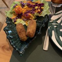 Croquetes  at Veganário in Aveiro