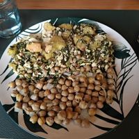 migas at Veganário in Aveiro