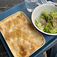 Gratin dauphinois vegan at L'Impertinence in Grenoble
