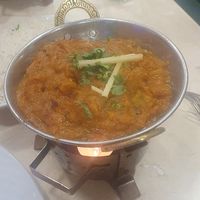 Soya meat balti at Tandoori Hut in Tenerife