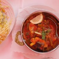 Mixed Vegetables Jalfrezi at Ganesha in Neuburg An Der Donau