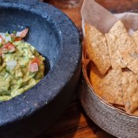 Nachos with guac at seeyamañana in New York City