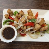 Eggplant tempura   at Lemongrass Vietnamese Cuisine in Leominster