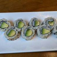 Avocado sushi at Tilly Kitchen in Chantilly