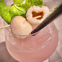 Lychee Watermelon Mocktail  at Tento in Surry Hills