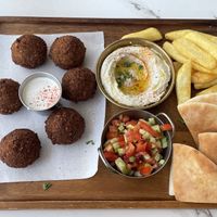 Falafel set, 320 baht  at Ogen in Hua Hin