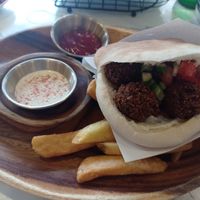 The falafel pita bread #Veganuary at Ogen in Hua Hin