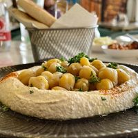 Hummus Ogen (180 baht) with one extra pita bread (20 baht)  at Ogen in Hua Hin
