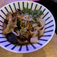 Wen Cheng aubergine & soy minced meat  at Wen Cheng Handpulled Noodles - II in Berlin