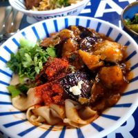 Auberginen noodles vegan 🌱🤤 at Wen Cheng Handpulled Noodles - II in Berlin