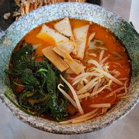 Spicy Creamy Vegan Ramen at Tanaka Ramen in Bolingbrook