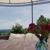 superschöne Aussicht - beautiful view at Sonnenhof Hohenfelden in Hohenfelden