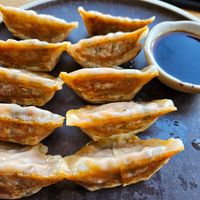 Gyoza Tofu epice at Umami Bar à Gyoza in Montreal