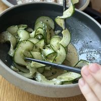 Salade de concombres  at Umami Bar à Gyoza in Montreal