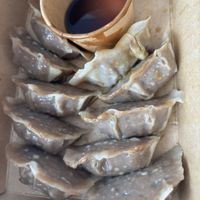 Impossible dumplings   at Umami Bar à Gyoza in Montreal