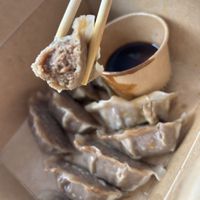 Impossible dumplings   at Umami Bar à Gyoza in Montreal