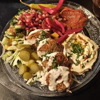 Falafel plate. at Aywa in Ghent