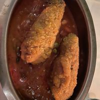 Fried eggplant  at Amador in Buenos Aires