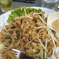 Vegan pad Thai with Tofu  at Bo'bon in Paris