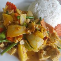 Delicious! at Lemongrass Bistro in Kampot