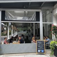 Patio at Fresh on Crawford in Toronto